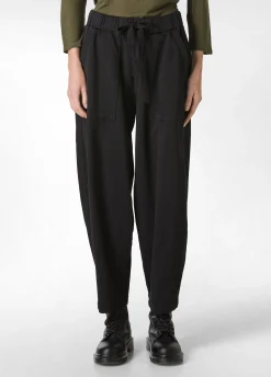 Online DEHA Gabardine Relaxed Pants Black