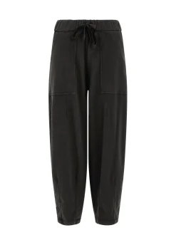 Online DEHA Gabardine Relaxed Pants Black