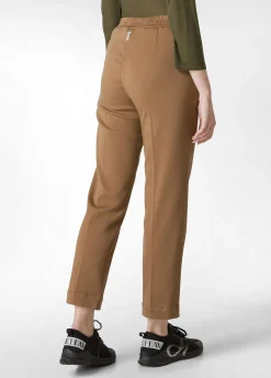 Flash Sale DEHA Gabardine Straight Pants Brown Biscuit Brown