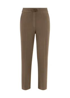 Flash Sale DEHA Gabardine Straight Pants Brown Biscuit Brown