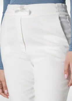 Discount DEHA Gabardine Straight Pants White Milk White