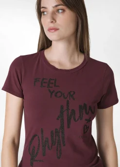 Discount DEHA Graphic Stretch T-Shirt Red Tibetan Red