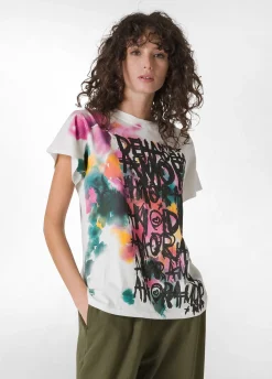Sale DEHA Graphic T-Shirt White Milk White