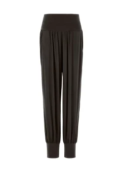 Cheap DEHA Harem Viscose Pants Black