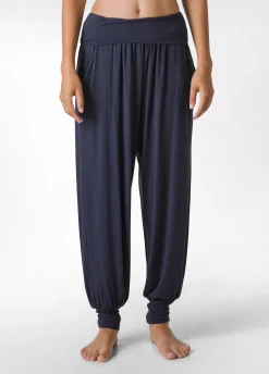 Cheap DEHA Harem Viscose Pants Blue Blue Night