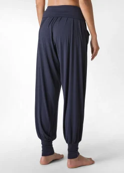 Cheap DEHA Harem Viscose Pants Blue Blue Night
