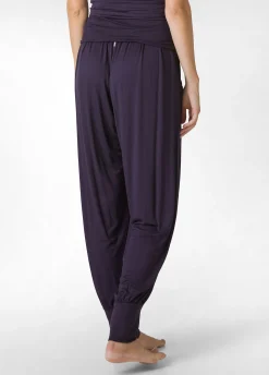 Cheap DEHA Harem Viscose Pants Purple Aubergine Violet