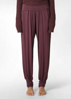 Cheap DEHA Harem Viscose Pants Red Tibetan Red