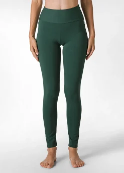 Sale DEHA High Waist Leggings Green Forest Green