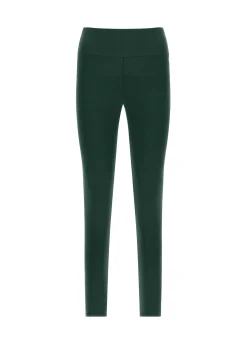Sale DEHA High Waist Leggings Green Forest Green
