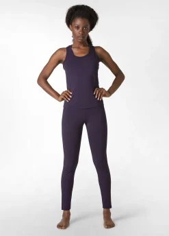 Flash Sale DEHA High Waist Leggings Purple Aubergine Violet