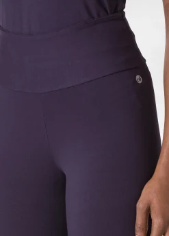 Flash Sale DEHA High Waist Leggings Purple Aubergine Violet