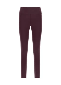 Online DEHA High Waist Leggings Red Tibetan Red