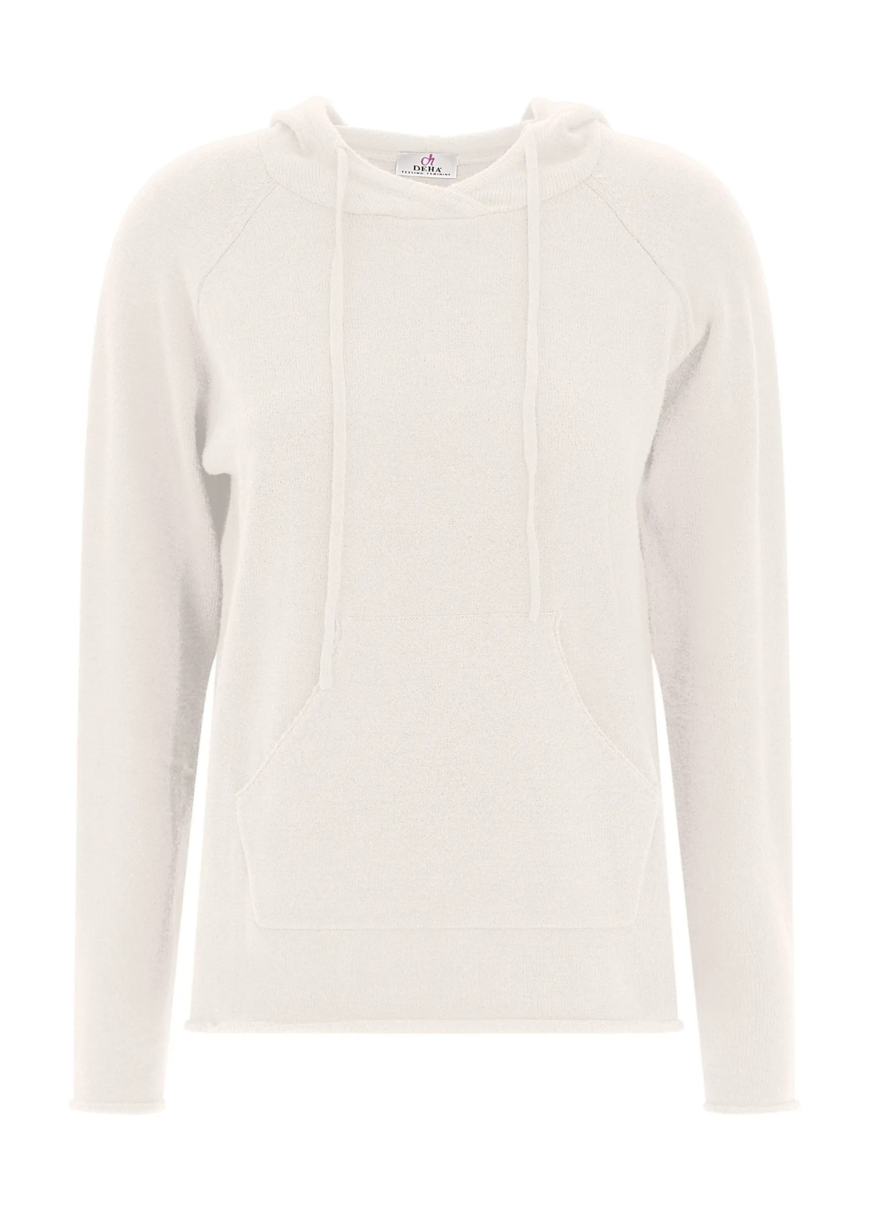 Best DEHA Hooded Sweater White Milk White