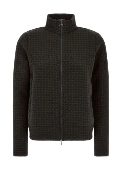 Hot DEHA Houndstooth Jacket Black