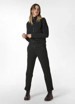 Best Sale DEHA Houndstooth Straight Pants Black