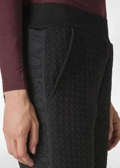 Best Sale DEHA Houndstooth Straight Pants Black