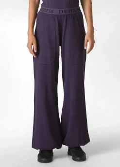 Hot DEHA Jersey Magnum Pants Purple Aubergine Violet