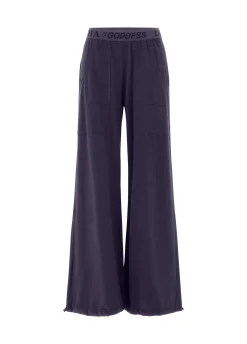 Hot DEHA Jersey Magnum Pants Purple Aubergine Violet