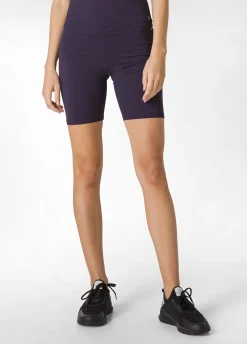 Sale DEHA Jersey Stretch Biker Shorts Purple Aubergine Violet