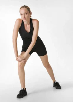 Shop DEHA Jersey Stretch Shorts Black
