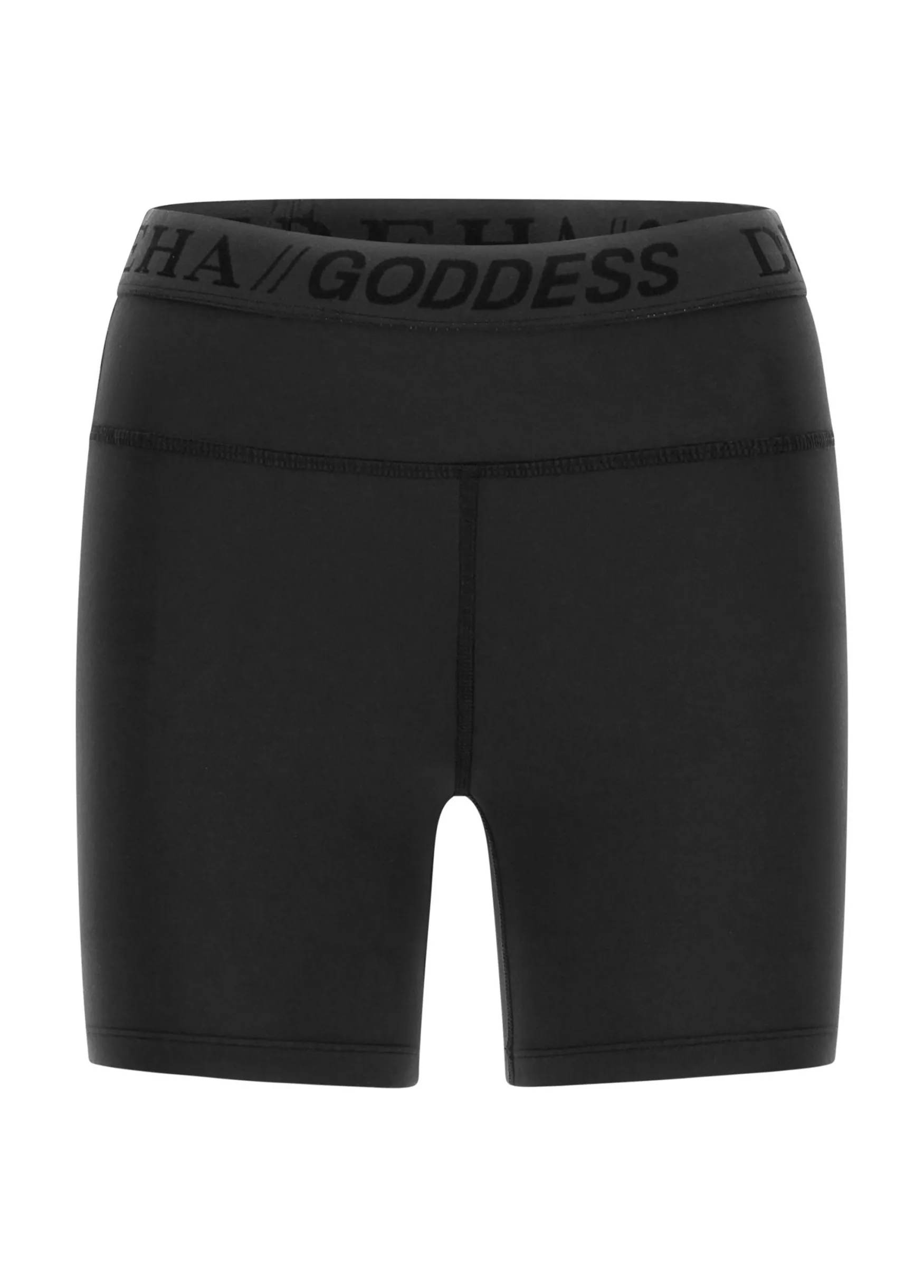 Shop DEHA Jersey Stretch Shorts Black