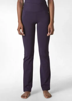 Fashion DEHA Jersey Tight Pants Purple Aubergine Violet