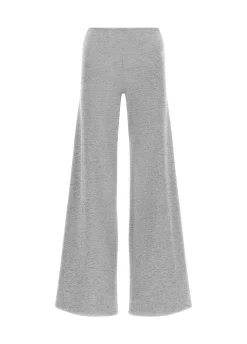 Cheap DEHA Jersey Wide Leg Pants Grey Grey Melange