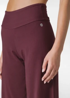 Cheap DEHA Jersey Wide Leg Pants Grey Grey Melange