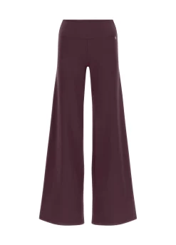 New DEHA Jersey Wide Leg Pants Red Tibetan Red