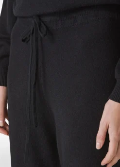 Cheap DEHA Knitted Carrot Pants Black