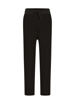 Cheap DEHA Knitted Carrot Pants Black