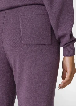 Flash Sale DEHA Knitted Carrot Pants Purple Purple Violet