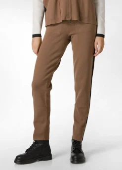 Discount DEHA Knitted Pants Brown Biscuit Brown