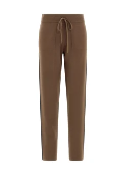 Discount DEHA Knitted Pants Brown Biscuit Brown