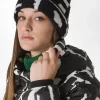 Shop DEHA Lettering Jacquard Beanie Black