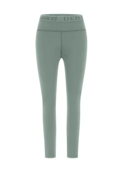 Fashion DEHA Logo Leggings Green Sage Green