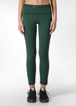 Flash Sale DEHA Logo Leggings Green Forest Green