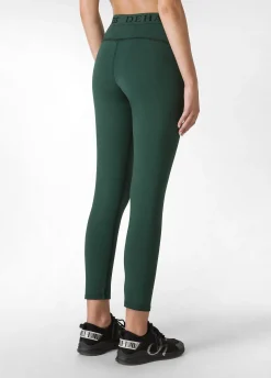 Flash Sale DEHA Logo Leggings Green Forest Green