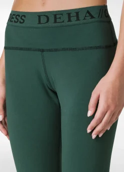 Flash Sale DEHA Logo Leggings Green Forest Green