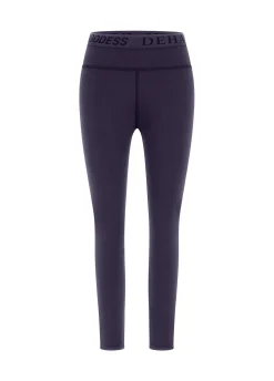 New DEHA Logo Leggings Purple Aubergine Violet