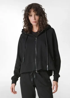 Flash Sale DEHA Logo Taping Full Zip Hoodie Black