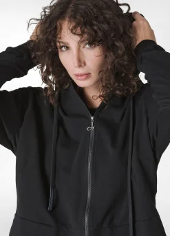 Flash Sale DEHA Logo Taping Full Zip Hoodie Black