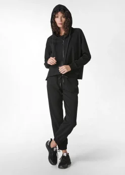 Flash Sale DEHA Logo Taping Full Zip Hoodie Black