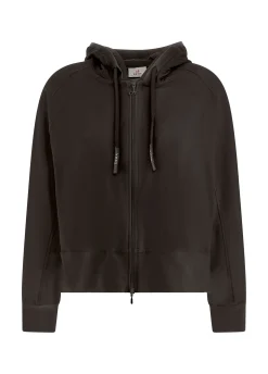 Flash Sale DEHA Logo Taping Full Zip Hoodie Black