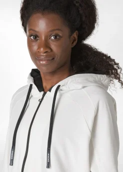 Clearance DEHA Logo Taping Full Zip Hoodie White Milk White