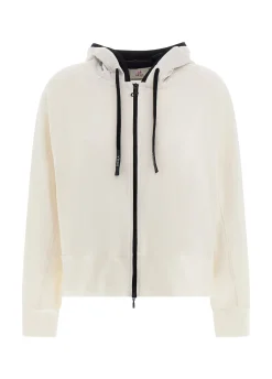 Clearance DEHA Logo Taping Full Zip Hoodie White Milk White
