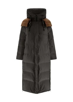 Best DEHA Long Down Jacket Black