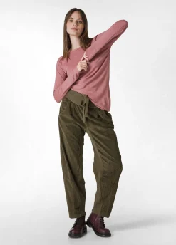 Outlet DEHA Long Sleeves T-Shirt Pink Deco' Rose