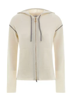 Shop DEHA Lounge Full Zip Cardigan White Milk White